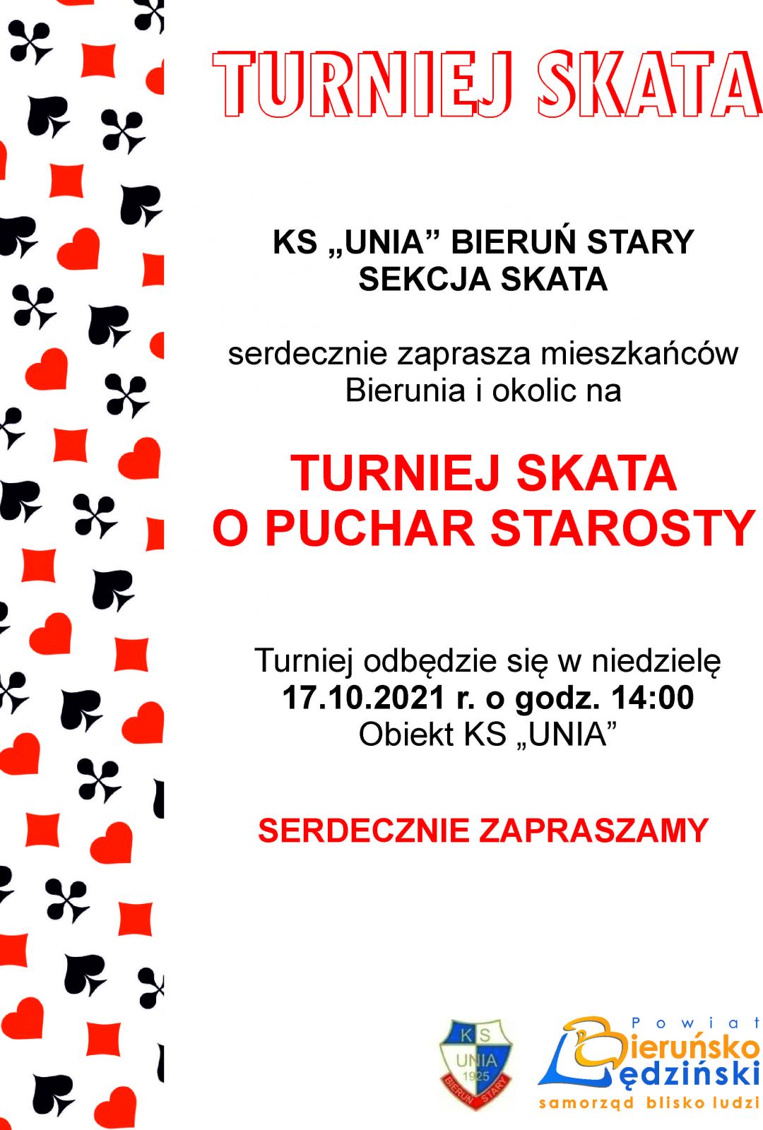 Plakat informujący 