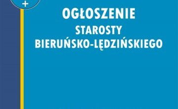 Ogłoszenie starosty