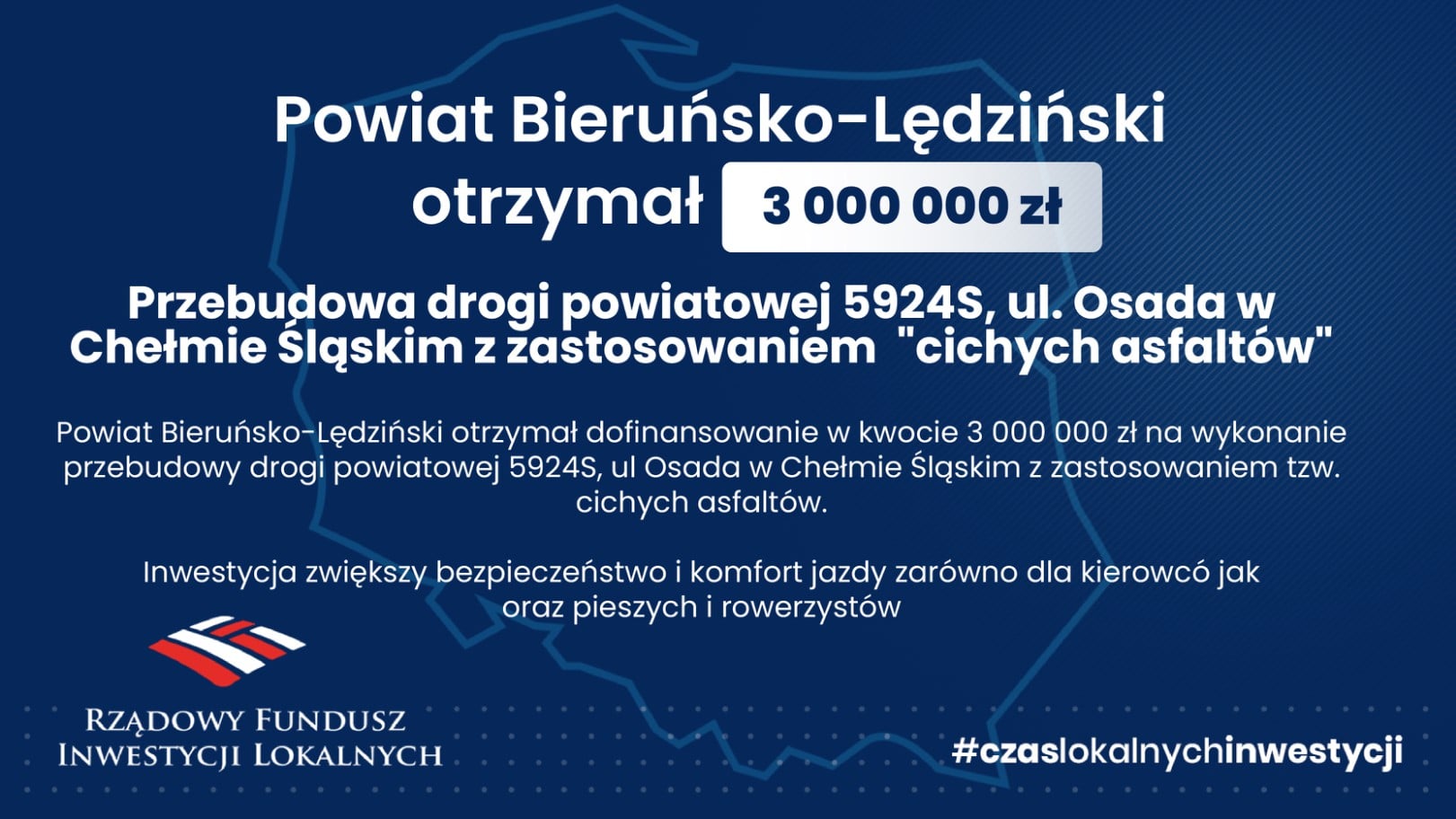 Tablica informująca o dofinansowaniu
