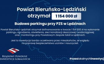 Tablica informująca o dofinansowaniu