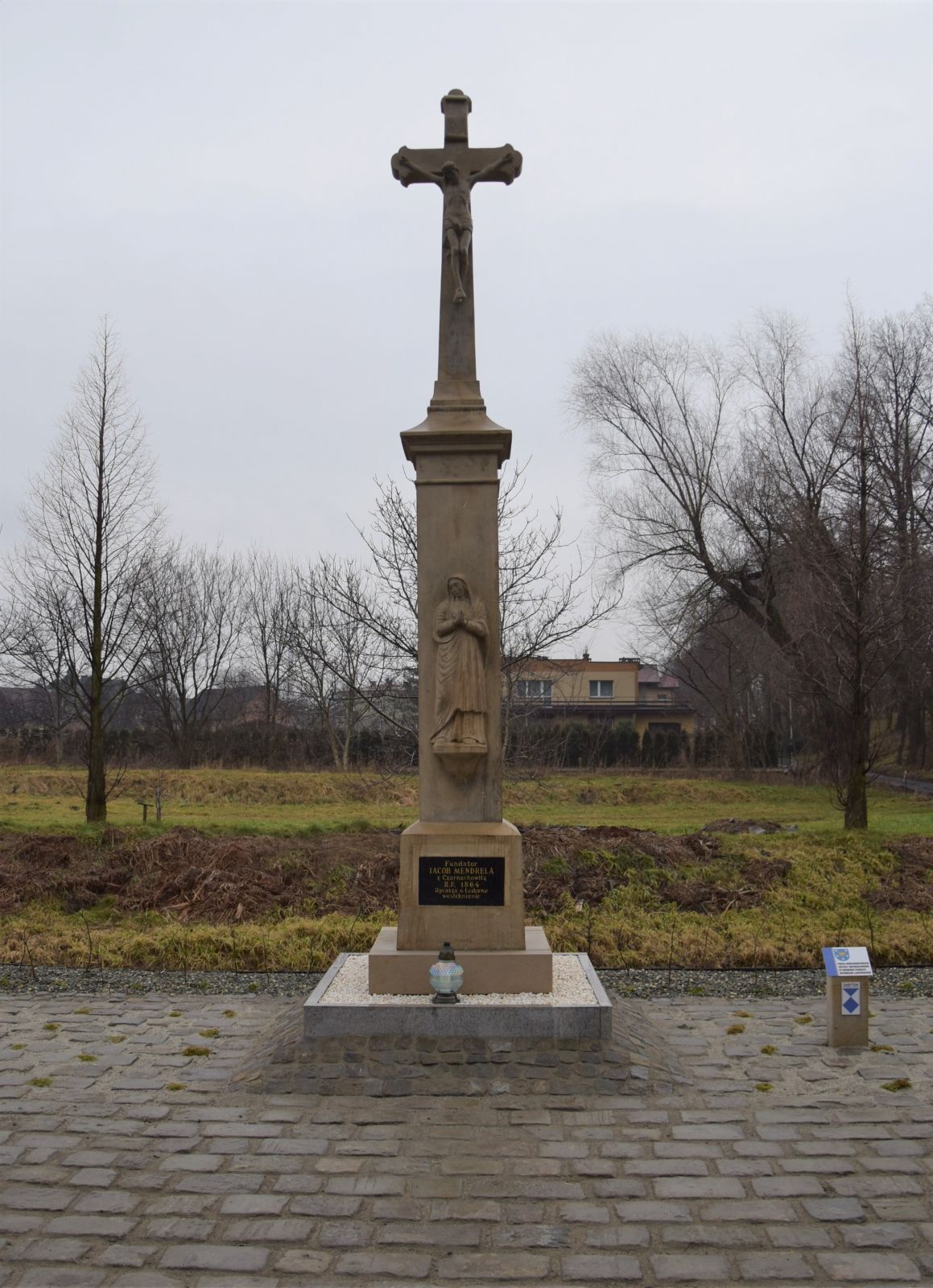 Krzyż przydrożny, Bieruń ul. Chemików