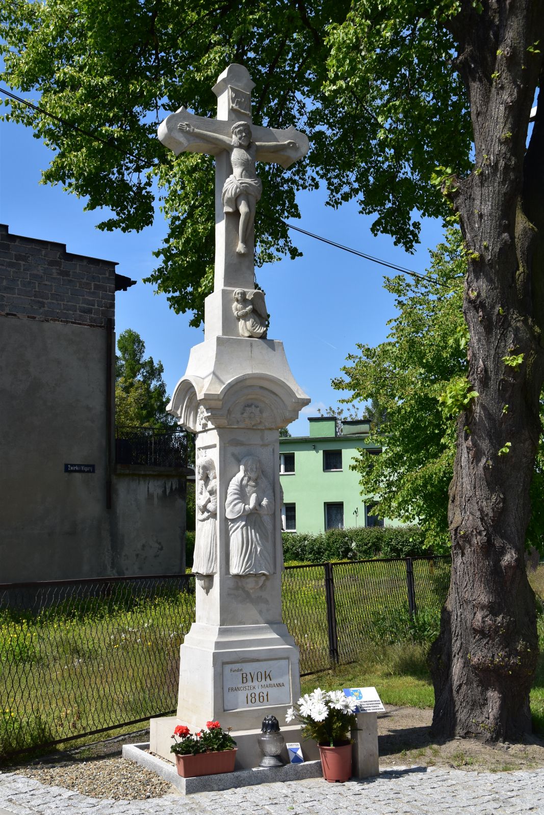 Krzyż przydrożny, Bieruń ul. Łysinowa