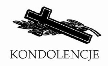 KONDOLENCJE