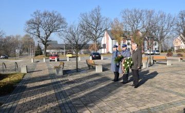 Obchody Narodowego Dnia Niepodległości pod Starostwem Powiatowym