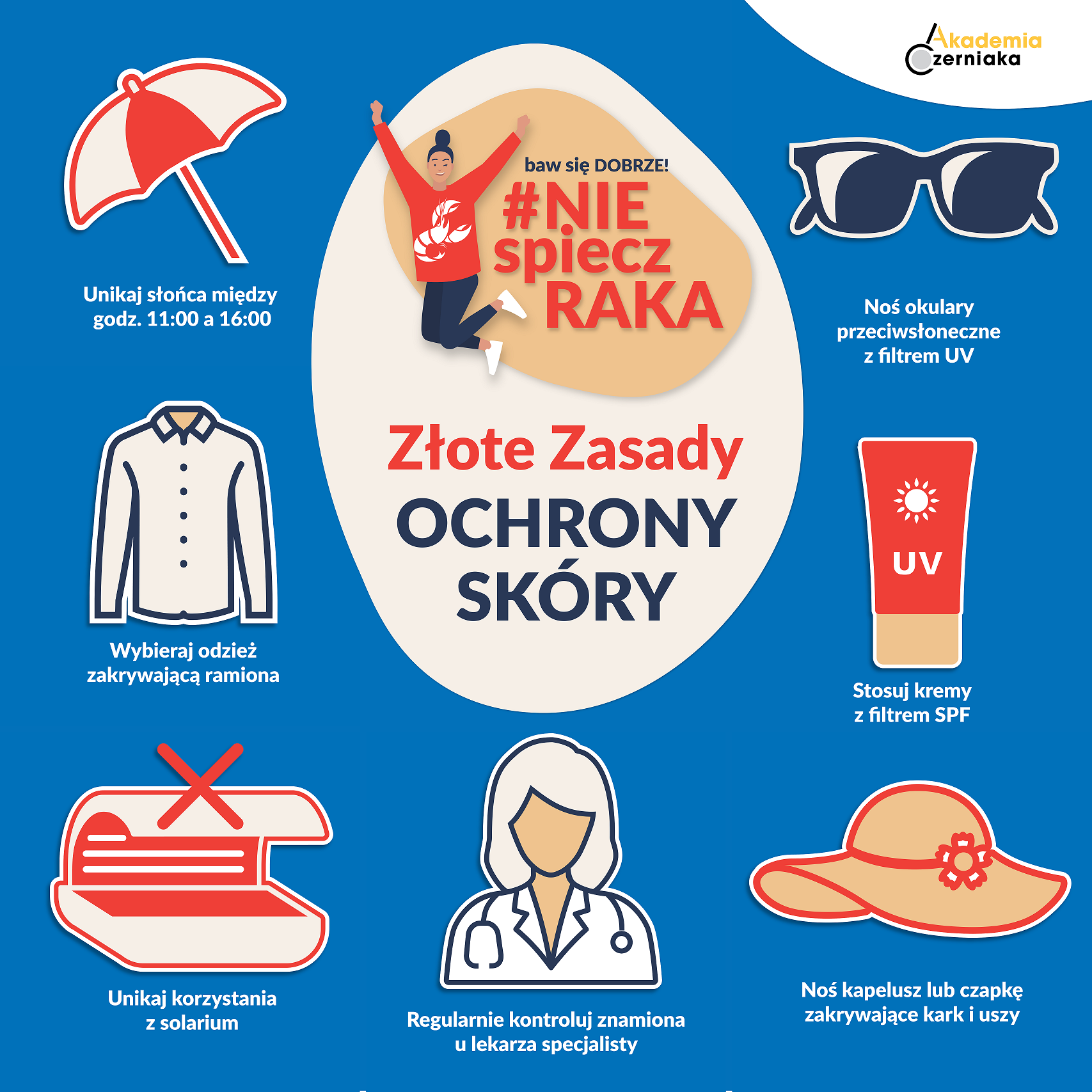 Złote zasady ochrony skóry