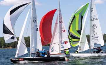 Dziećkowice zabieliły się od żagli