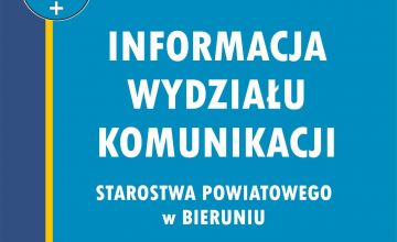 Informacja Wydziału Komunikacji