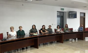 Zebrani na posiedzeniu Rady