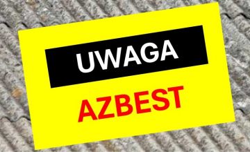 Usuwanie w 2024 r. "azbestu" zeskładowanego na posesji
