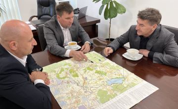 Spotkanie przedstawicieli  Zarządu Powiatu z dyrektorem GDDKiA