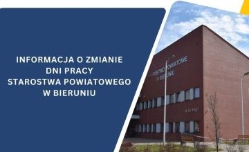 Zmiana dni pracy Starostwa Powiatowego w Bieruniu