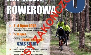 Rowerowe wakacje z Powiatem na 5! - zapisy zakończone!