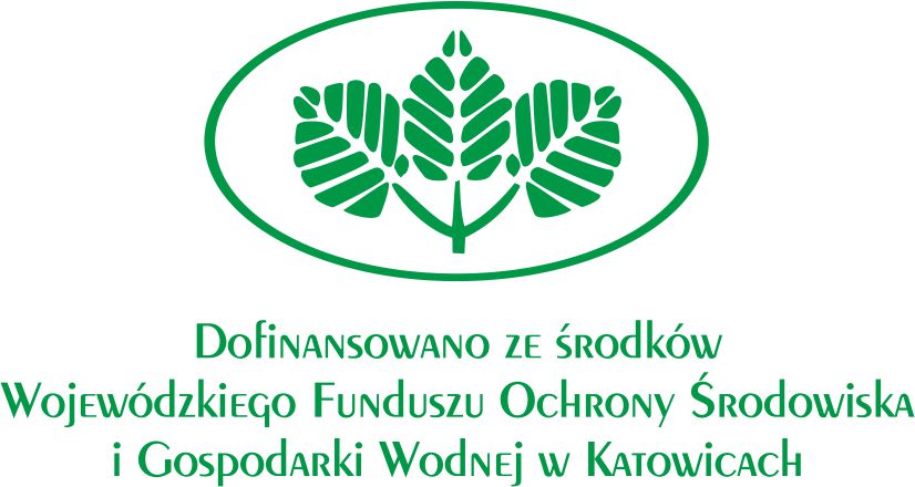 Zielony liść symbolizujący logo WFOŚiGW