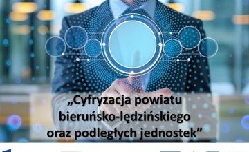 Powiat z dofinansowaniem na cyfryzację.