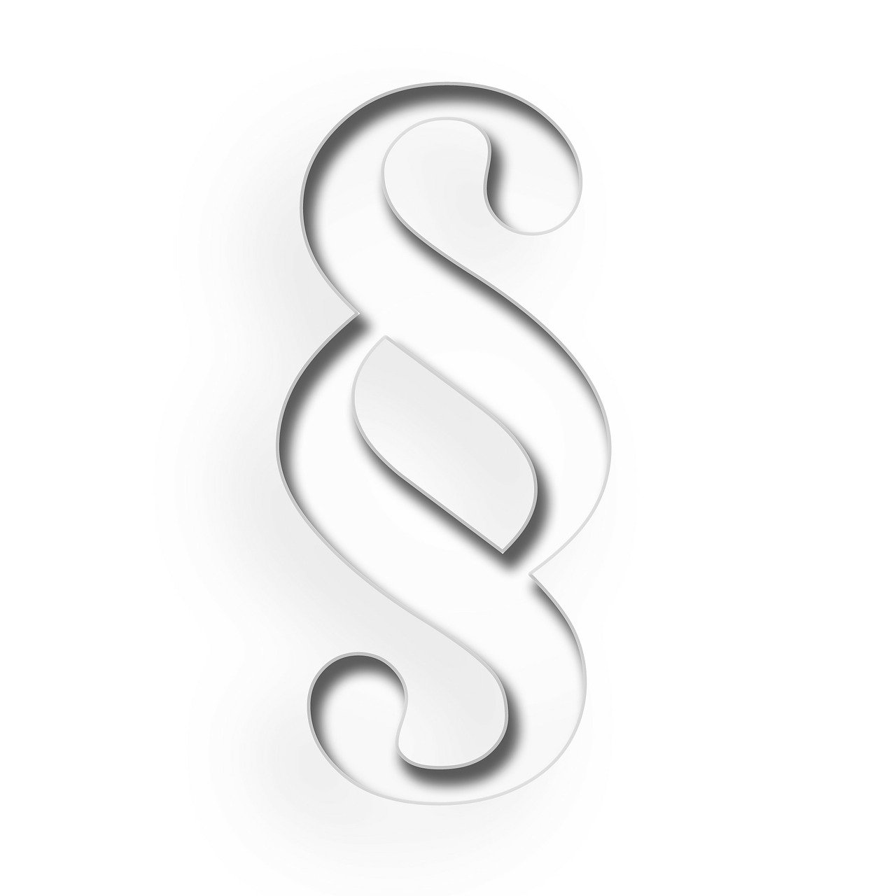 Grafika przedstawiająca znak paragrafu