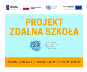 Ulotka Projekt Zdalna Szkoła